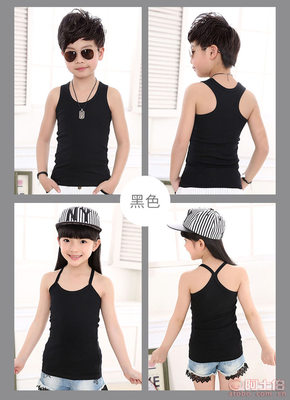 2017新款纯棉儿童吊带背心——舒适与个性的完美结合